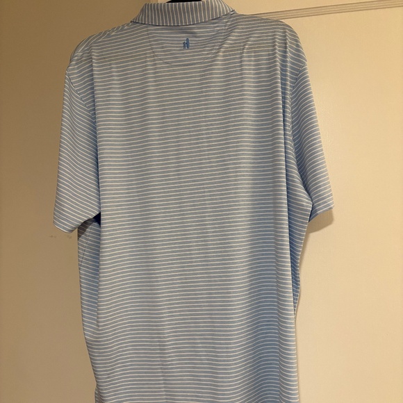 Johnnie-O Lyndon Polo- MLB Braves in Gulf Blue- XL - Picture 4 of 4
